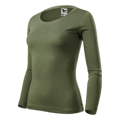 Fit-T LS triko dámské khaki