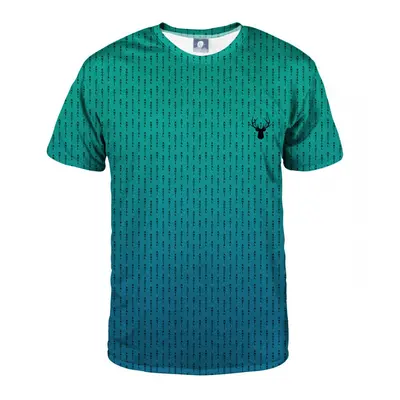 Aloha From Deer Phthalo Anti Social T-Shirt TSH AFD747 Teal