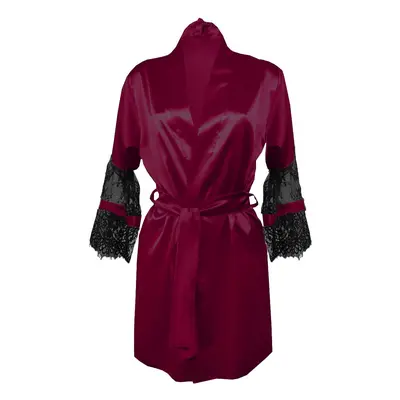 DKaren Housecoat Beatrice Crimson Crimson