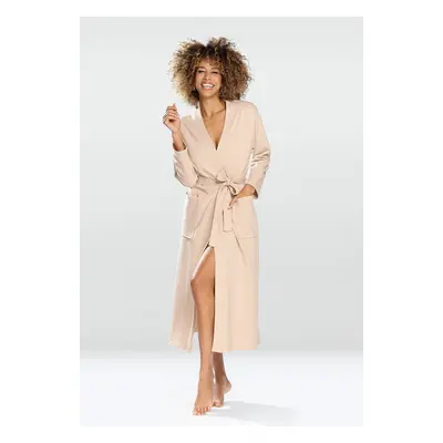 DKaren Housecoat Melissa Beige