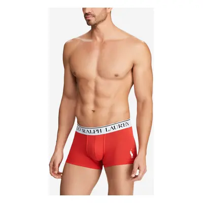 Boxerky 714753035022 červená - Ralph Lauren červená