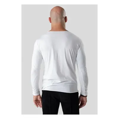 TRES AMIGOS WEAR Longsleeve Model 2 White