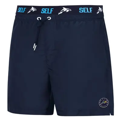 Pánské plavky SM25-17 Summer Shorts tm. modré - Self