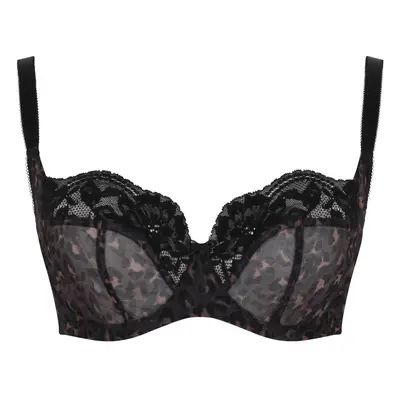 Panache Nina Balcony black leopard 10941