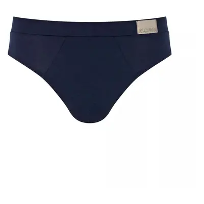 Pánské slipy GO Natural Brief C2P - BLUE - modré M008 - SLOGGI BLUE