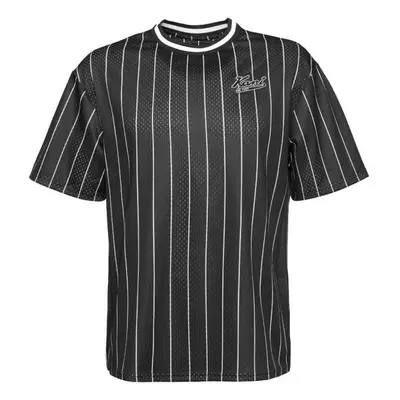 Karl Kani Chest Varsity Pinstripe Mesh T-Shirt Light M 6038524