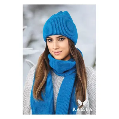 Kamea Hat&Scarf K.23.232.24 Tyrkysová