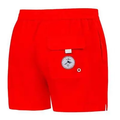 Pánské plavky Travel Shorts SM27N-6 Červená - Self červená