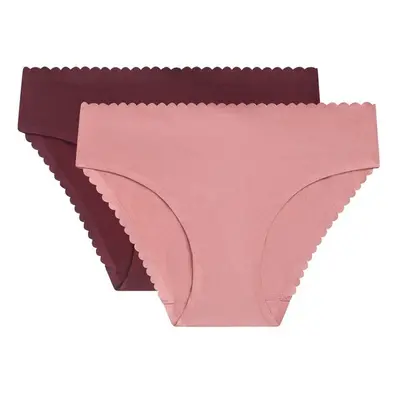 Dámské kalhotky 2 ks DIM BODY TOUCH MIDI BRIEF 2x - DIM - fialová