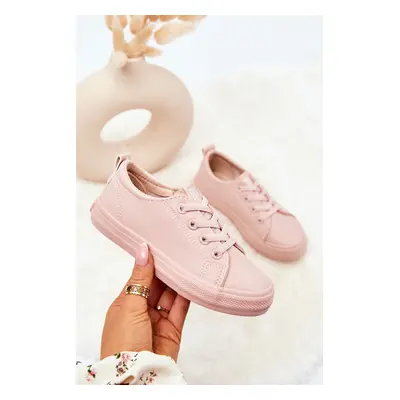 Leather Sneakers BIG STAR JJ374022 Nude 32