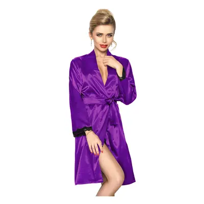 DKaren Housecoat Nancy Violet Violet