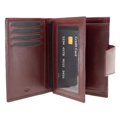 Peněženka Semiline RFID P8261-2 Maroon