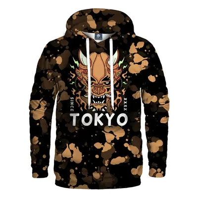 Aloha From Deer Tokyo Oni Yellow Hoodie H-K AFD939 Orange