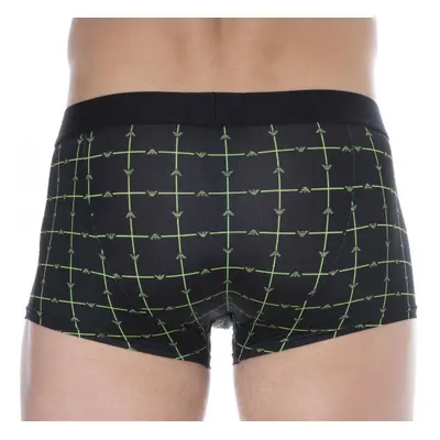 Pánské boxerky 111290 2F535 17721 černá - Emporio Armani černá vzor