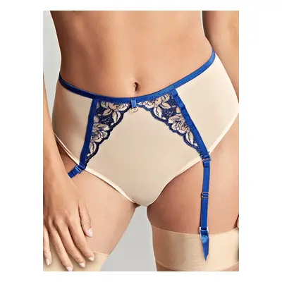 Panache Rosa Suspender Brief cobalt/latte 10794 34