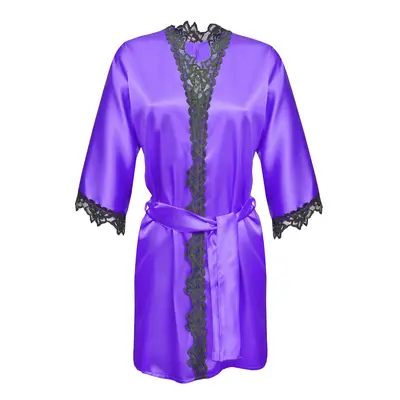 DKaren Housecoat Viola Violet Violet