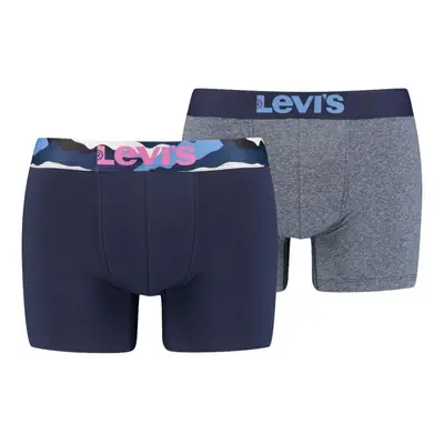 Pánské boxerky 2Pack 37149-0591 Blue - Levi's