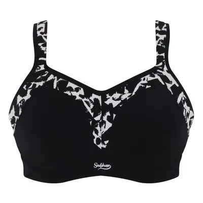 Sculptresse Non Padded Sports Bra mono print 9441