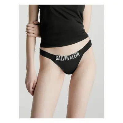 Dámské plavkové kalhotky KW0KW01984 BEH černé - Calvin Klein