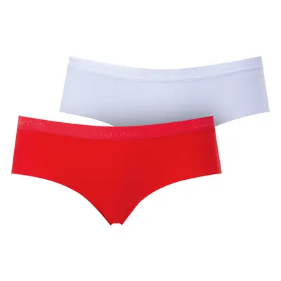 Dámská tanga 2Pack QD3695E-XCC - Calvin Klein