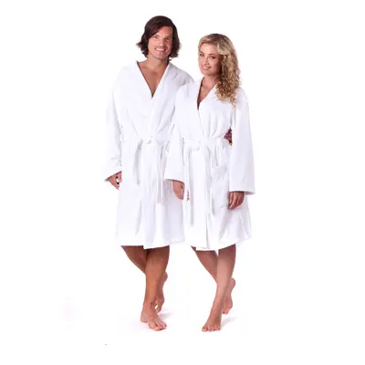 Unisex župan Sauna kimono bílá - Vestis S