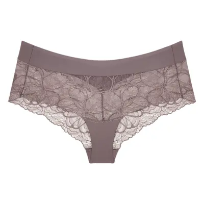 Dámské kalhotky Body Make-Up Illusion Lace Shorty - GRAY - šedé 3091 - TRIUMPH GRAY