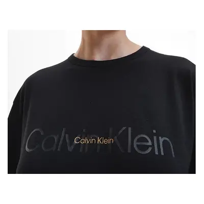 Dámské pyžamo QS6916E UB1 černá - Calvin Klein černá