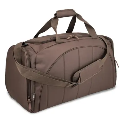 Semiline Fitness_Travel Bag A3029-2 Brown