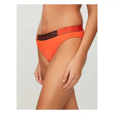 Spodní díl plavek KW0KW00659-659 oranžová - Calvin Klein oranžová