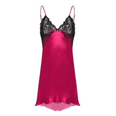 DKaren Slip Evelyn Dark Pink tmavě růžová