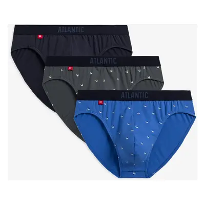 Pánské sportovní slipy ATLANTIC 3Pack - vícebarevné