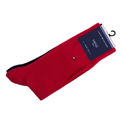 Ponožky Tommy Hilfiger 3Pack 371111 Red/Navy Blue