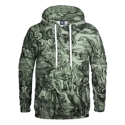 Aloha From Deer Durer Series - Apocalypse Hoodie H-K AFD437 Green