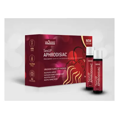 Afrodiziakum pro muže i ženy SexUp Aphrodisiac 5x25ml - Valavani