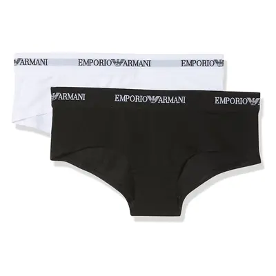 Kalhotky 2pcs 163263 CC317 00911 černobílá - Emporio Armani černá-bílá