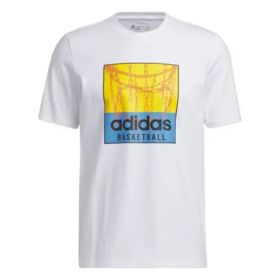 Tričko adidas Chain Net Basketball Graphic Tee IC1861 pánské