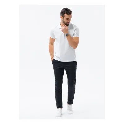 Ombre Polo trička S1374 White