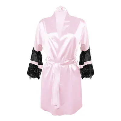 DKaren Housecoat Beatrice Pink růžová