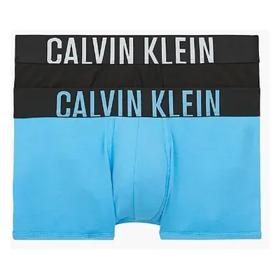 Trenýrky 2pack NB2602A 1SR - černá/modrá - Calvin Klein černá-modrá