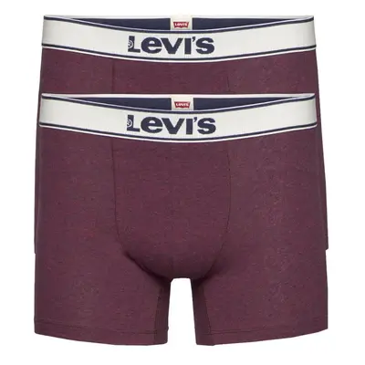 Pánské boxerky 2Pack 37149-0401 Burgundy - Levi's