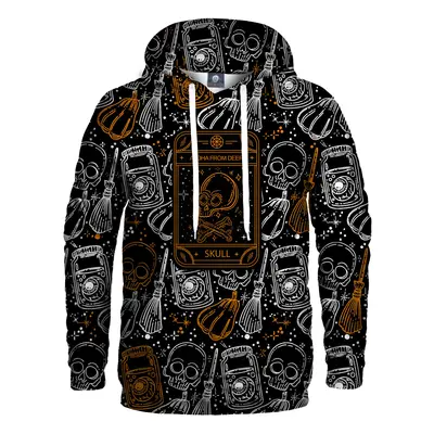 Aloha From Deer The Skull Hoodie H-K AFD1001 Black