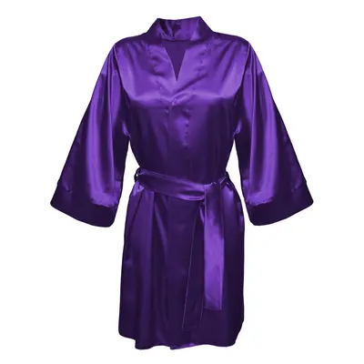 DKaren Housecoat Candy Violet Violet