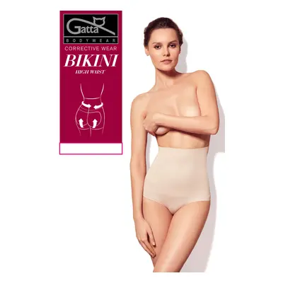 Dámské kalhotky Corrective Bikini High Waist 1464S - Gatta light natural