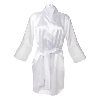 Dámský župan DKaren Housecoat Clarisse White bílá