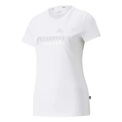 Puma ESS+ Metallic Logo Tee W 848303 02 tričko