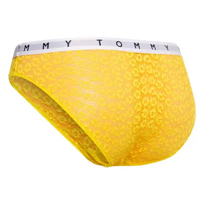 Tommy Hilfiger 3Pack tanga kalhotky UW0UW025220Y0 Yellow/Green/Pink