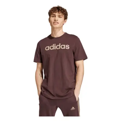 Tričko adidas Essentials Single Jersey Linear Embroidered M IZ4768