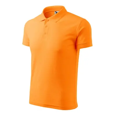 Pique Polo polokošile pánská tangerine orange S