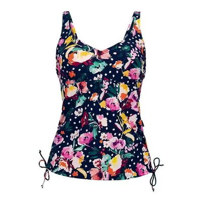 Dámský Malaika Top Tankini - horní díl 8866-1 - RosaFaia tmavě modrá - vzor