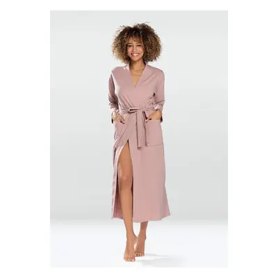 DKaren Housecoat Melissa Powder Pink